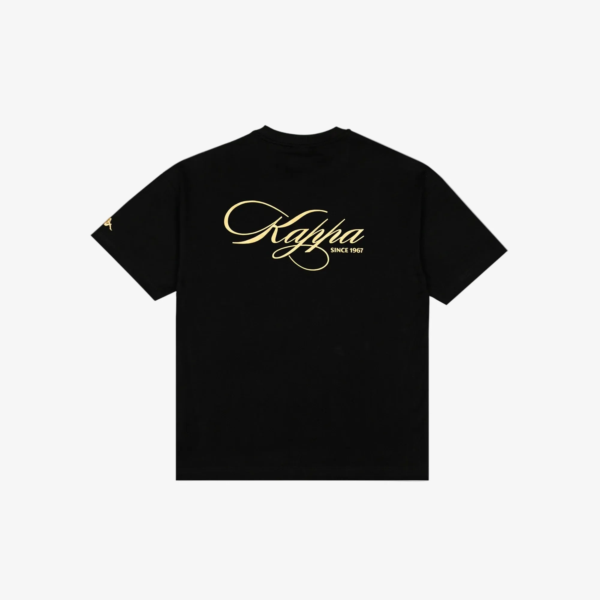 T-shirt autentico Norda - Nero Giallo Oro Ricco