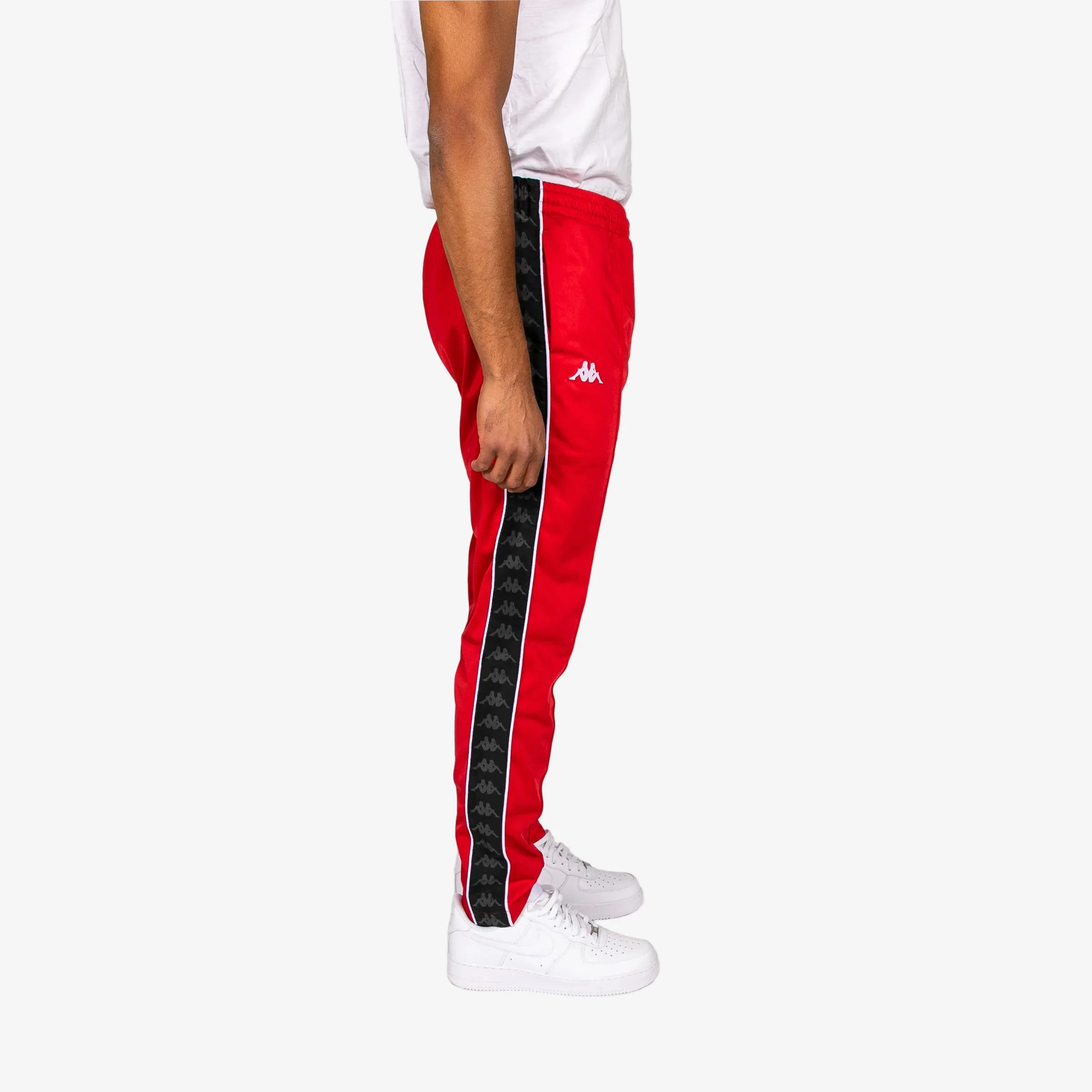 Pantaloni Slim 222 Banda Astoria - Rosso Racing Nero Bianco