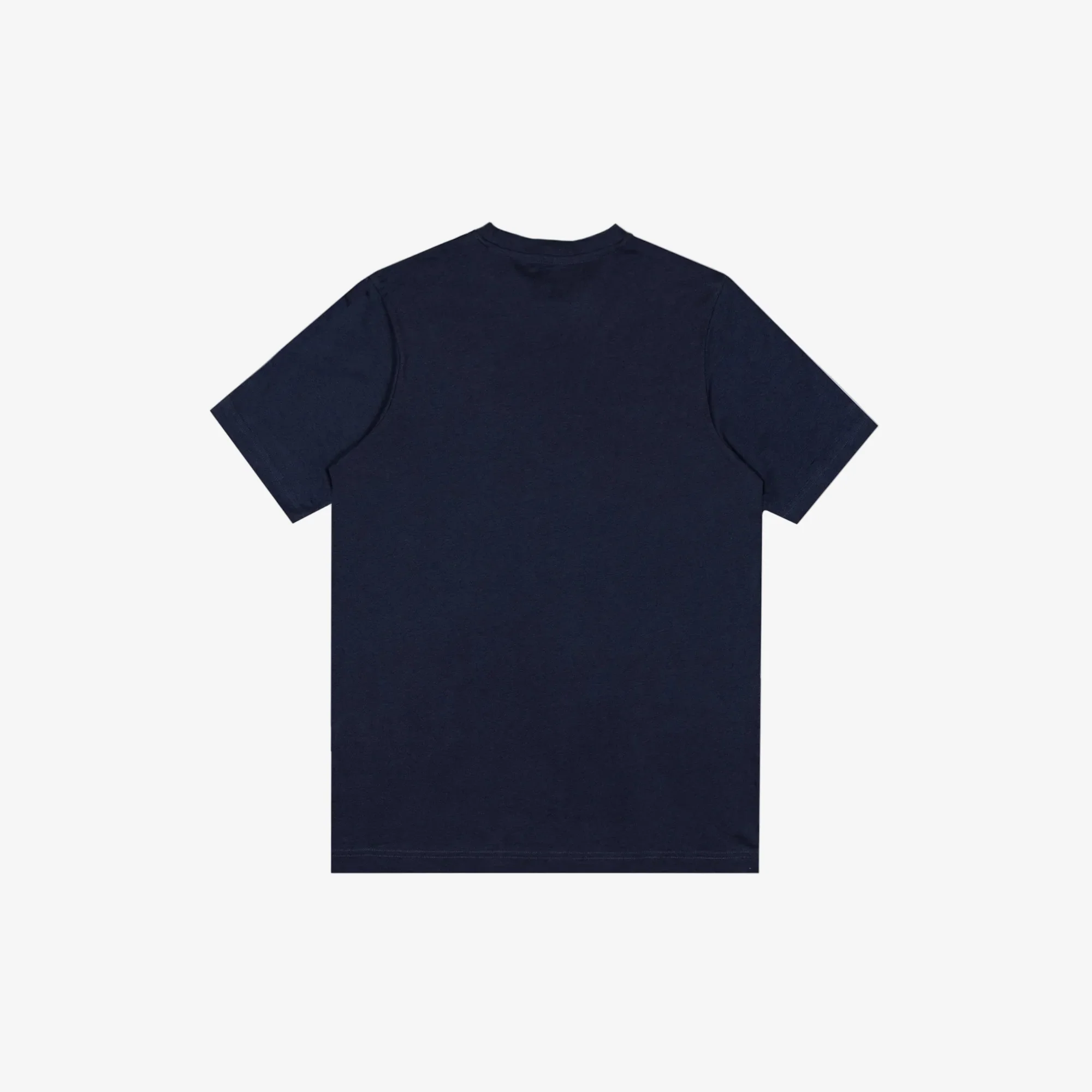 T-shirt Logo Korpo Cromen - Blu Marino Bianco