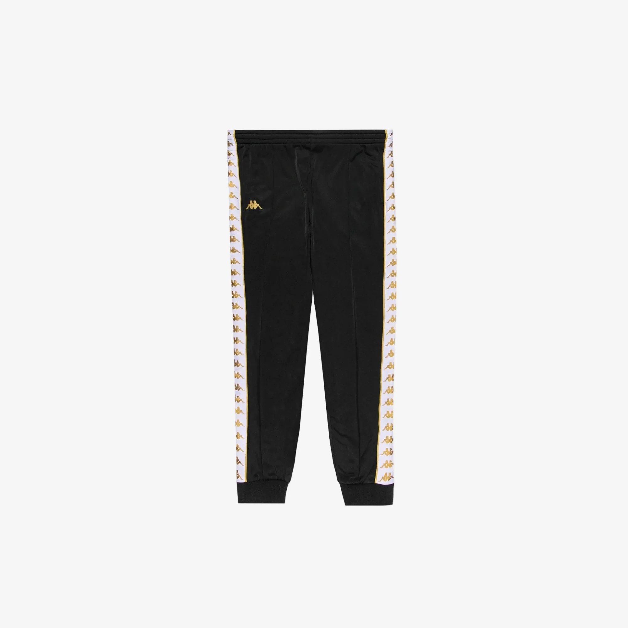 Pantaloni Slim Rastoria 222 - Nero Giallo Oro Bianco Ricco