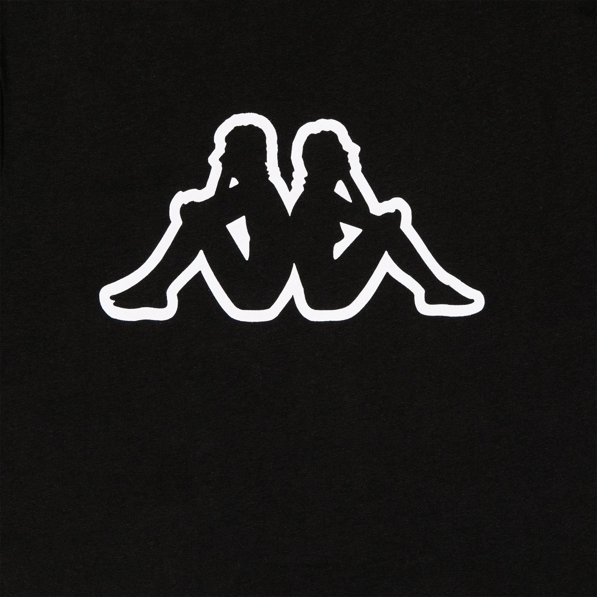 T-shirt Logo Korpo Cromen - Nero