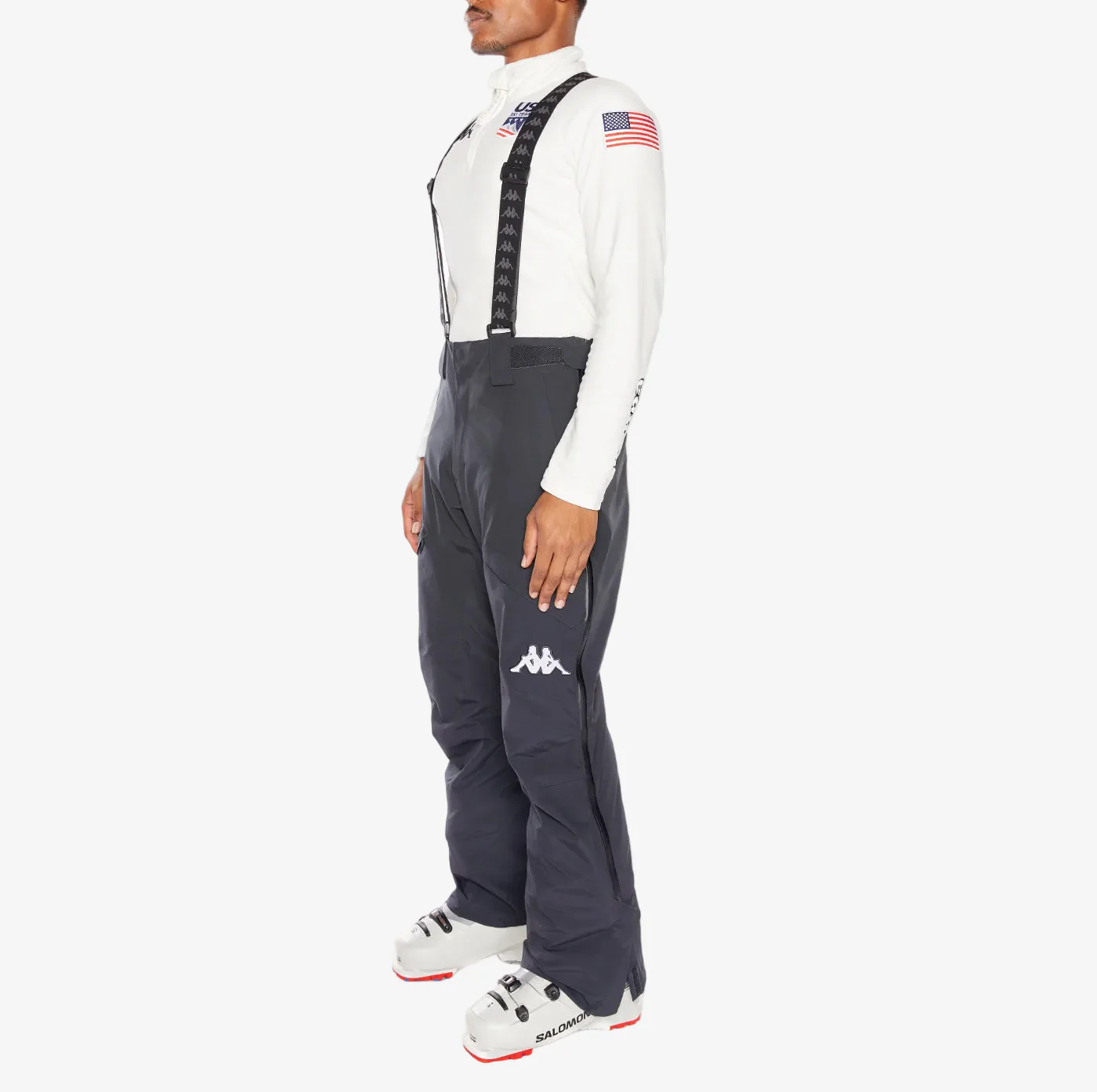 Pantaloni da sci a zip integrale 6Cento 622P US - Blu navy