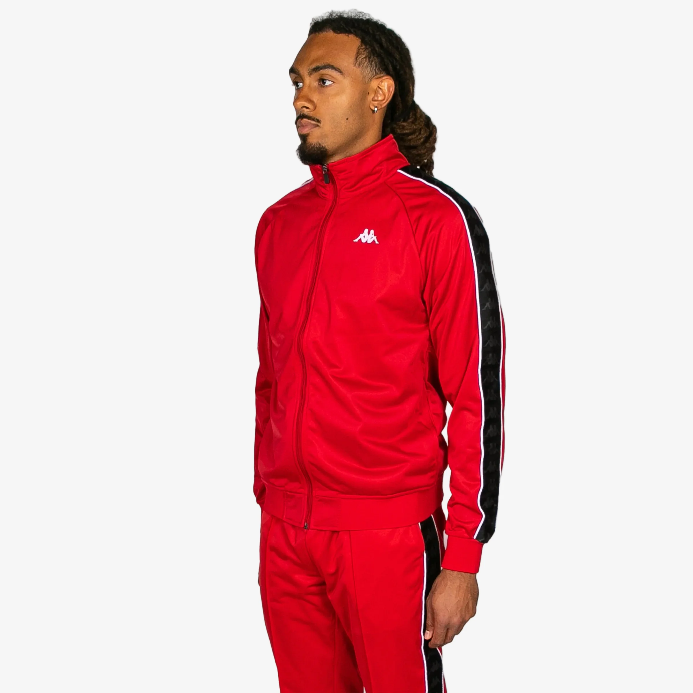 Giubbotto Slim Anniston 222 - Rosso Corsa Nero Bianco