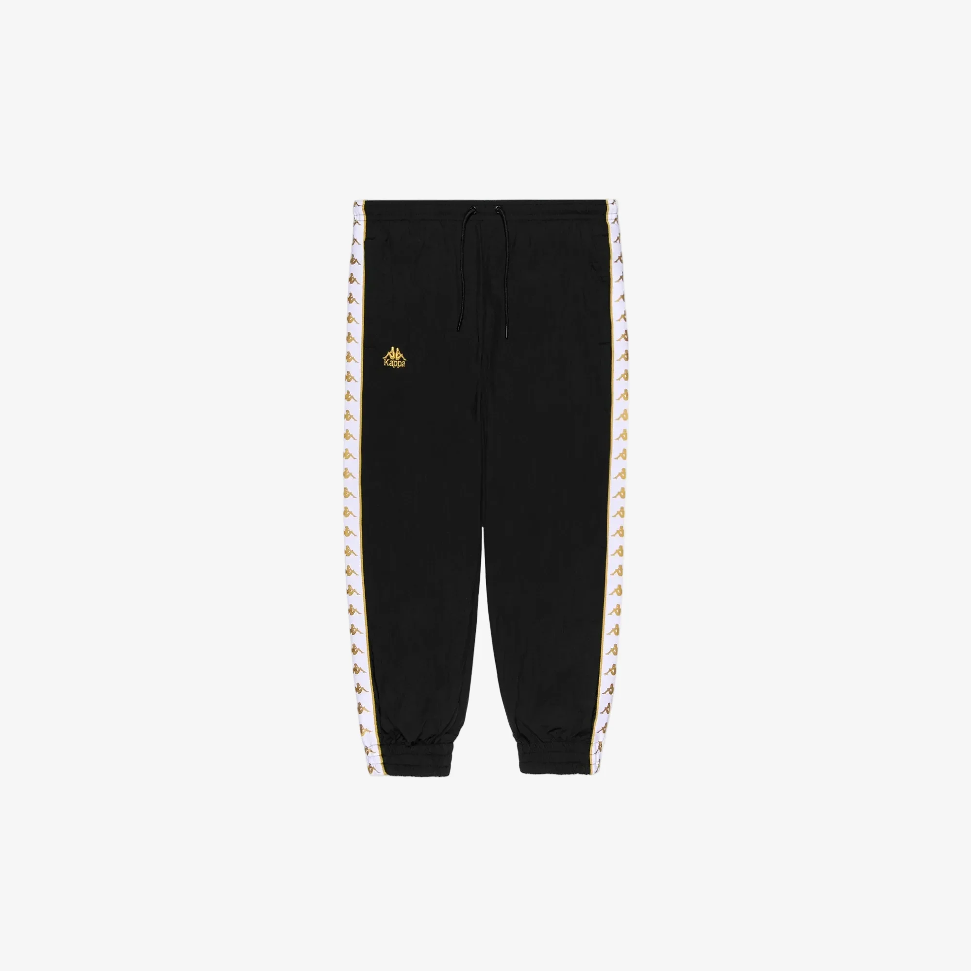 Pantaloni Banda Neldo 222 - Nero Giallo Oro Bianco Ricco