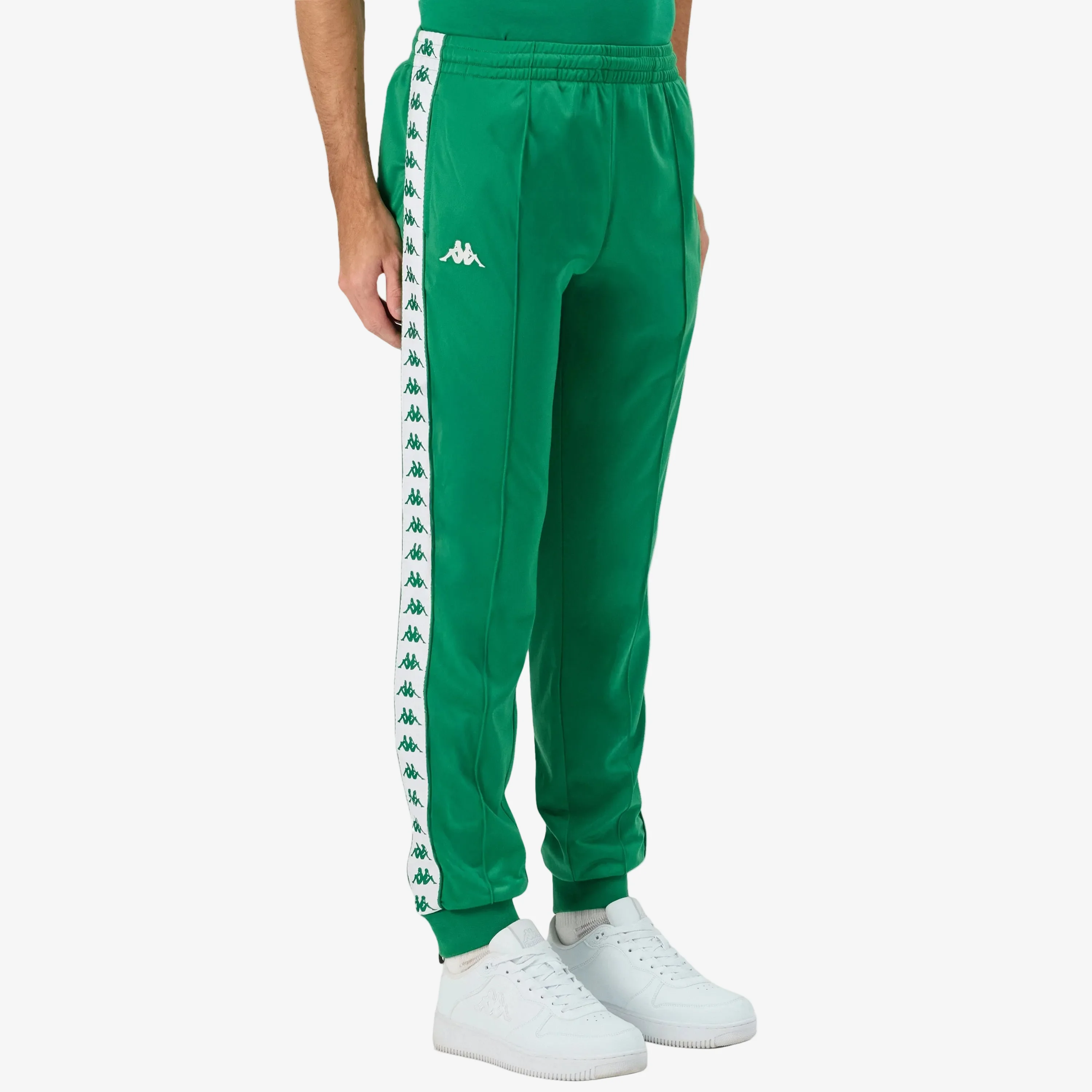 Pantaloni Slim Rastoria 222 - T-shirt Verde Bianco