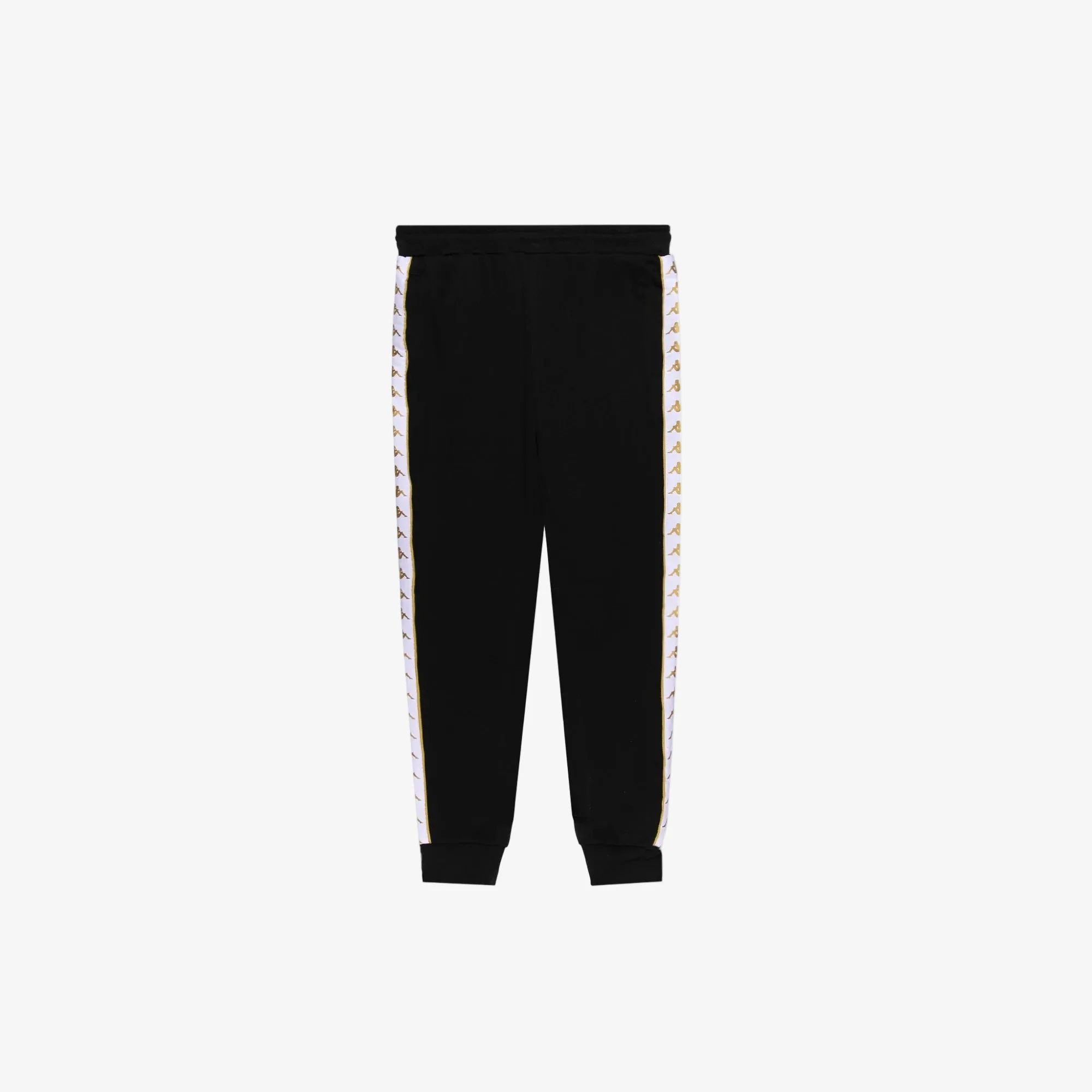 Pantaloni 222 Banda Alanz 3 - Nero Giallo Oro Bianco Ricco