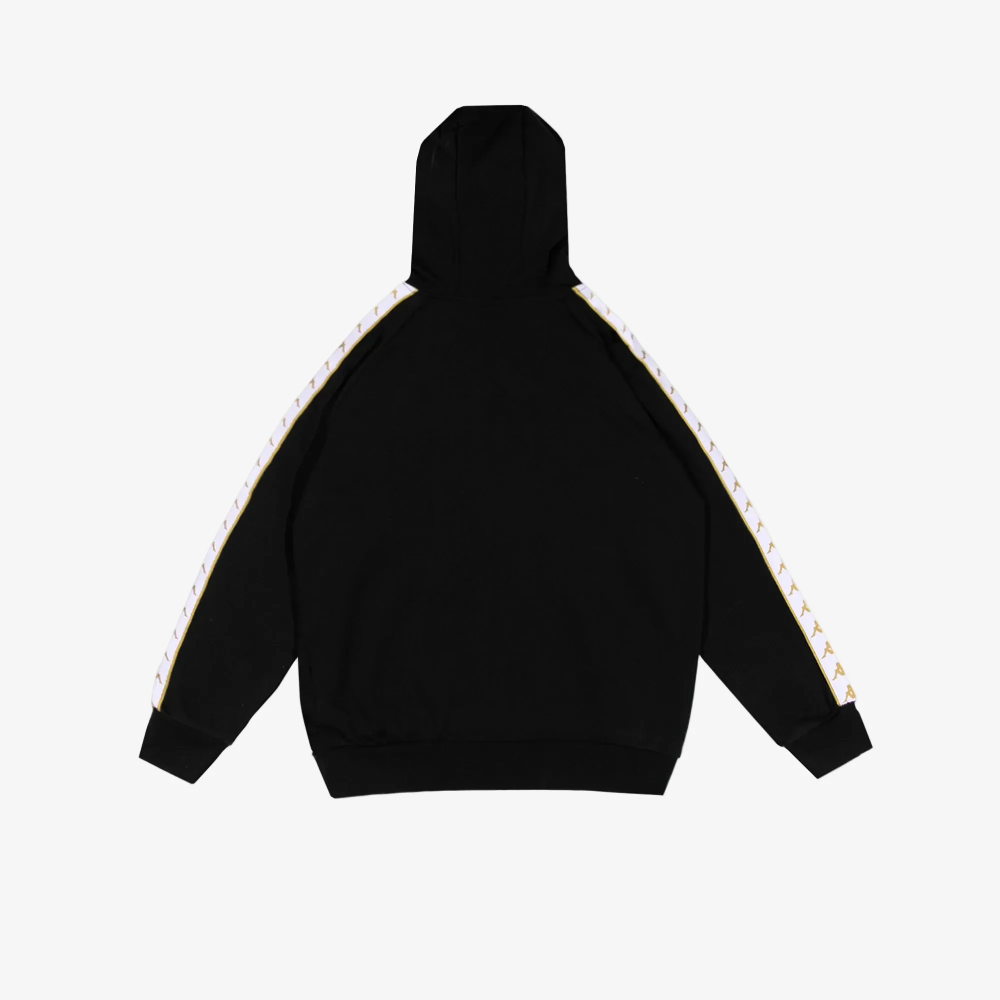 222 Banda Madison Hoodie - Nero Giallo Oro Bianco Ricco