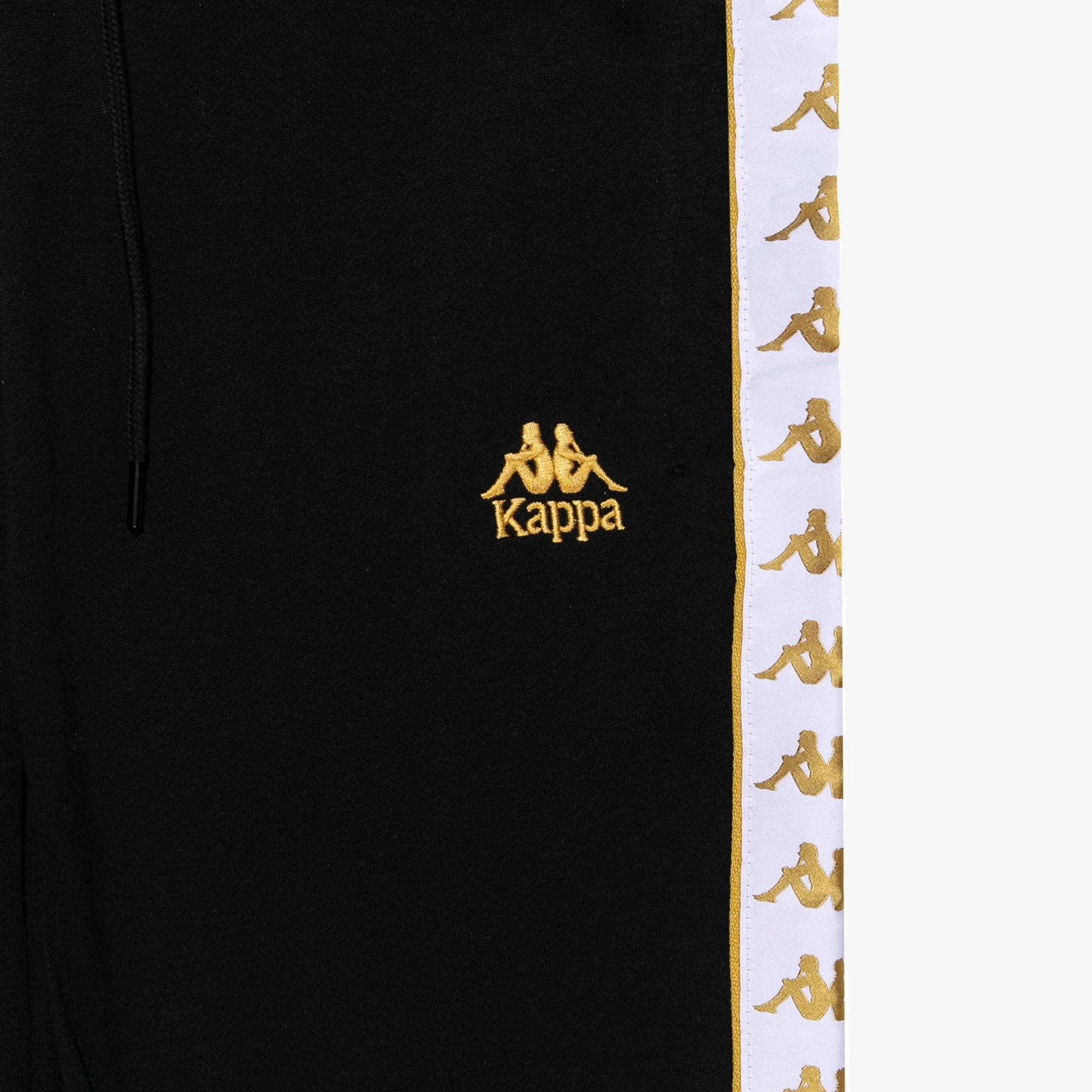 Pantaloni 222 Banda Alanz 3 - Nero Giallo Oro Bianco Ricco