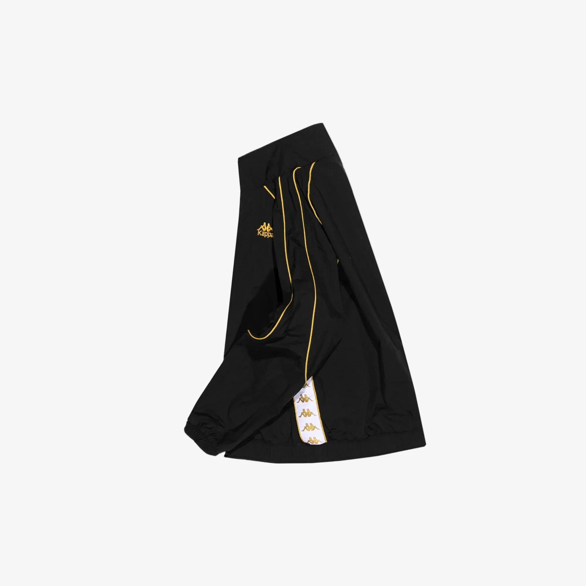 Felpa 222 Banda Nucio - Nero Giallo Oro Bianco Ricco
