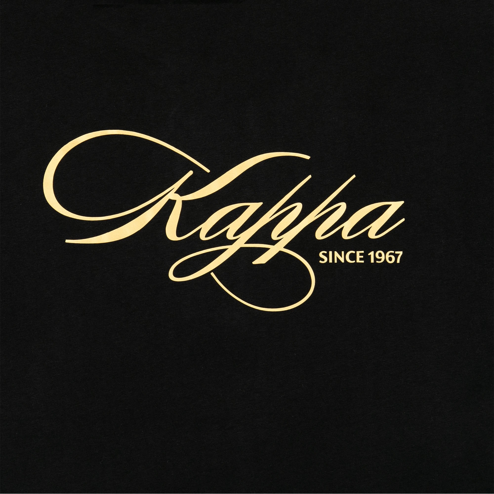 T-shirt autentico Norda - Nero Giallo Oro Ricco