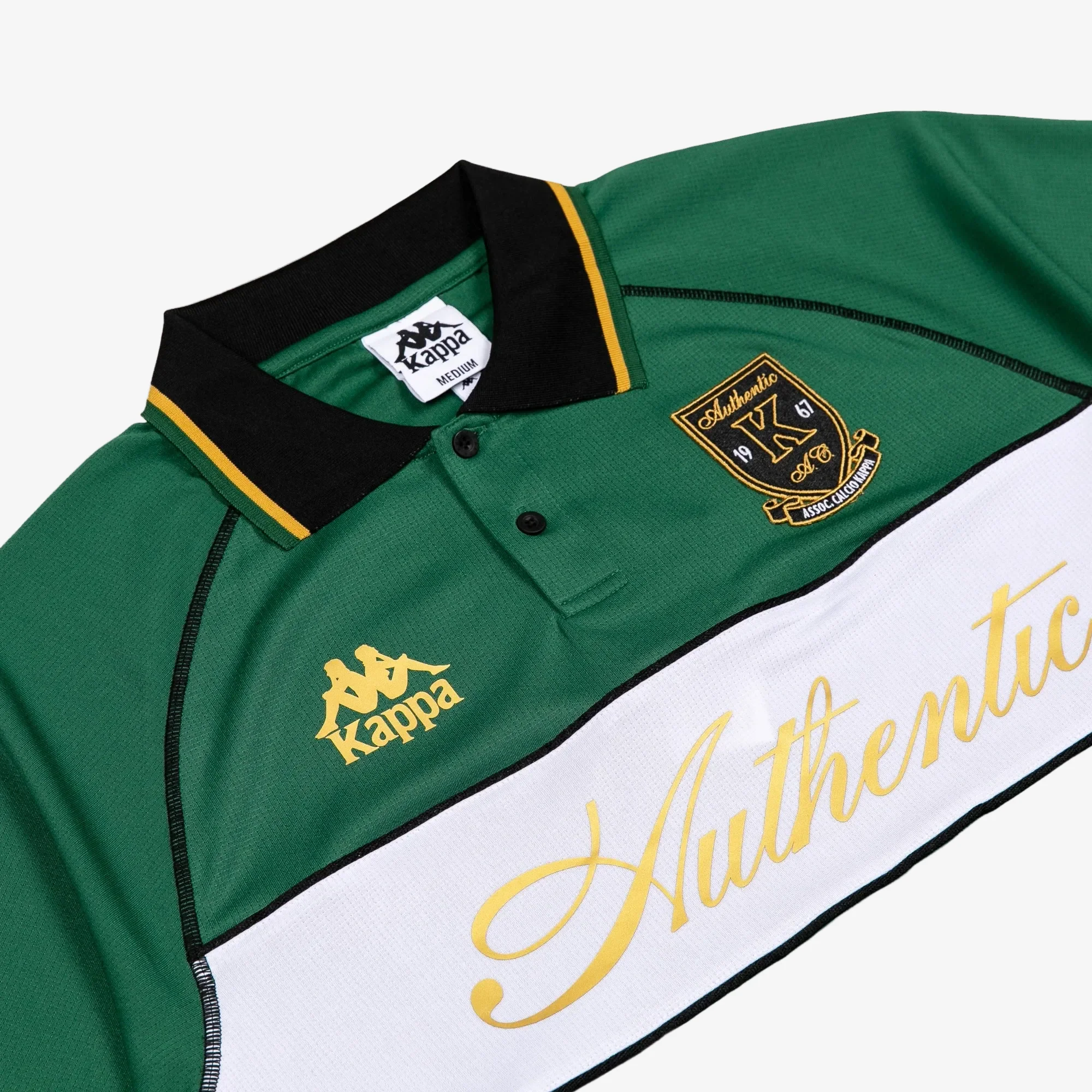 Polo Norton Autentico - Verde Eden Bianco