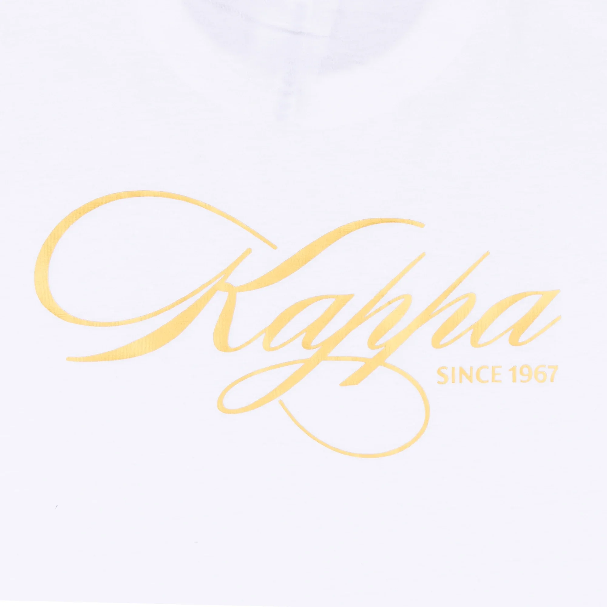 T-shirt autentico Norda - Bianco Giallo Oro Ricco