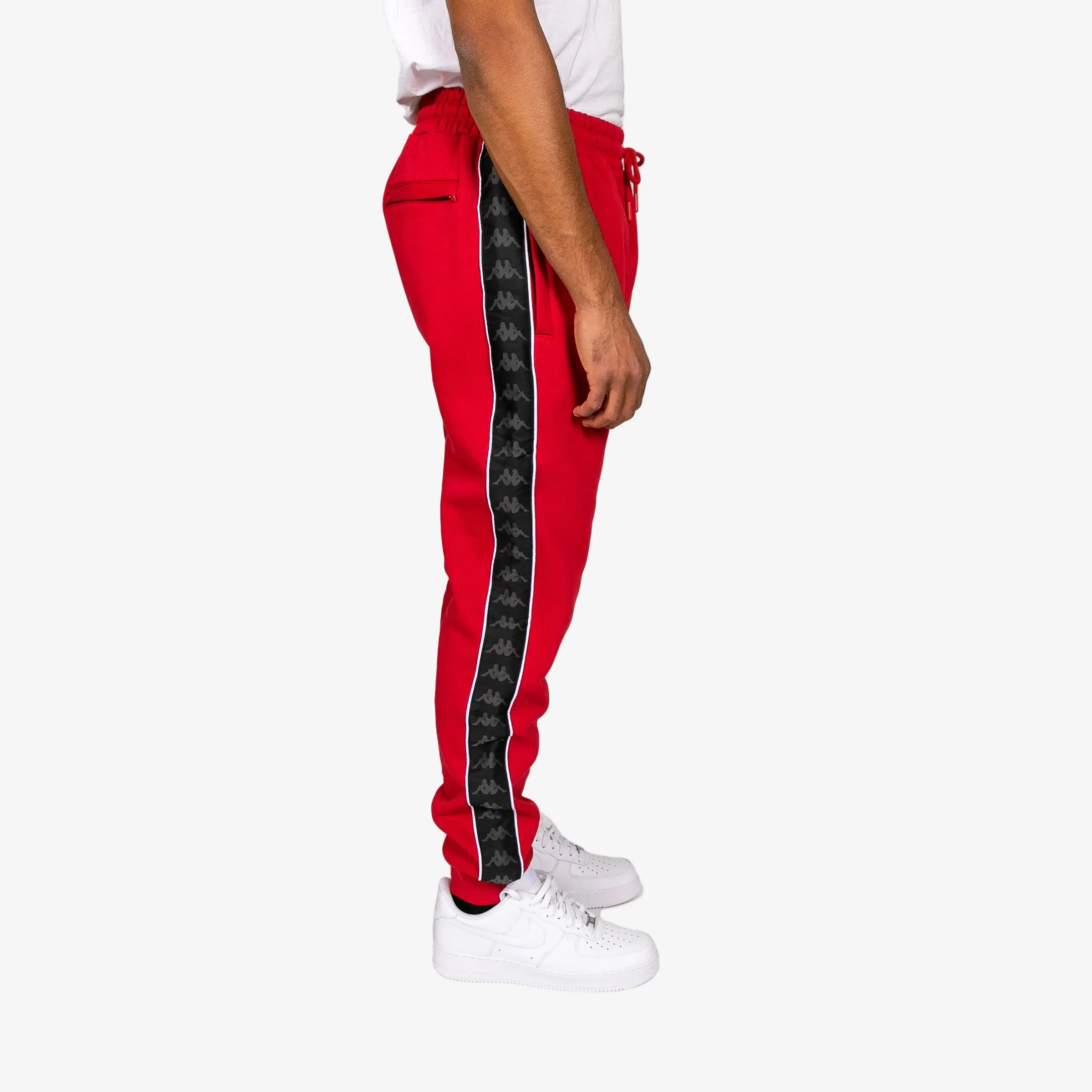 Pantaloni 222 Banda Alanz 4 - Rosso Racing Nero Bianco