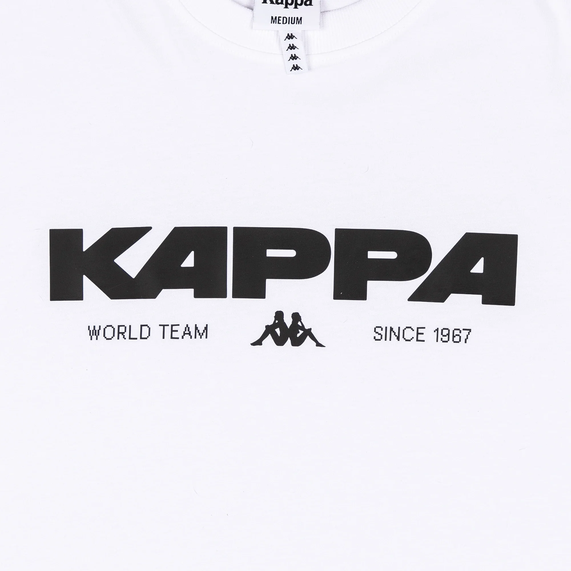 T-shirt autentico Nhisso - Bianco Nero