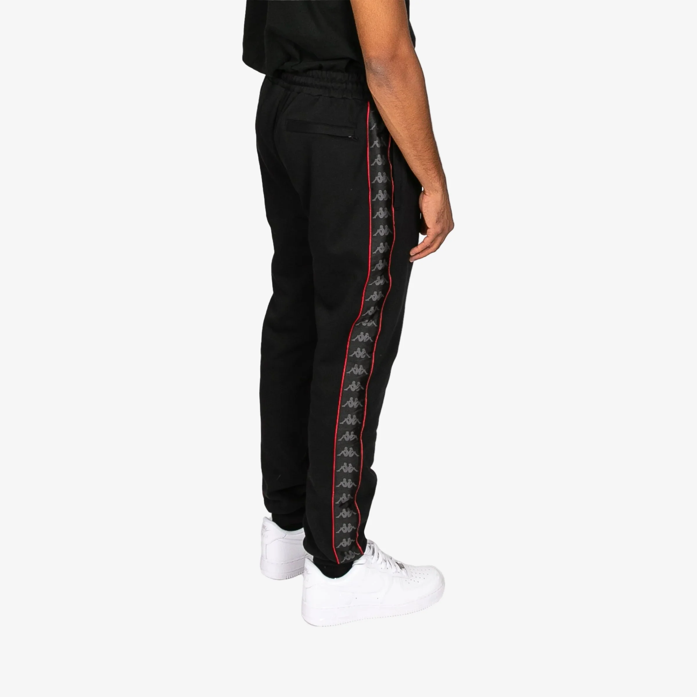 Pantaloni 222 Banda Alanz 4 - Nero Rosso Racing Bianco