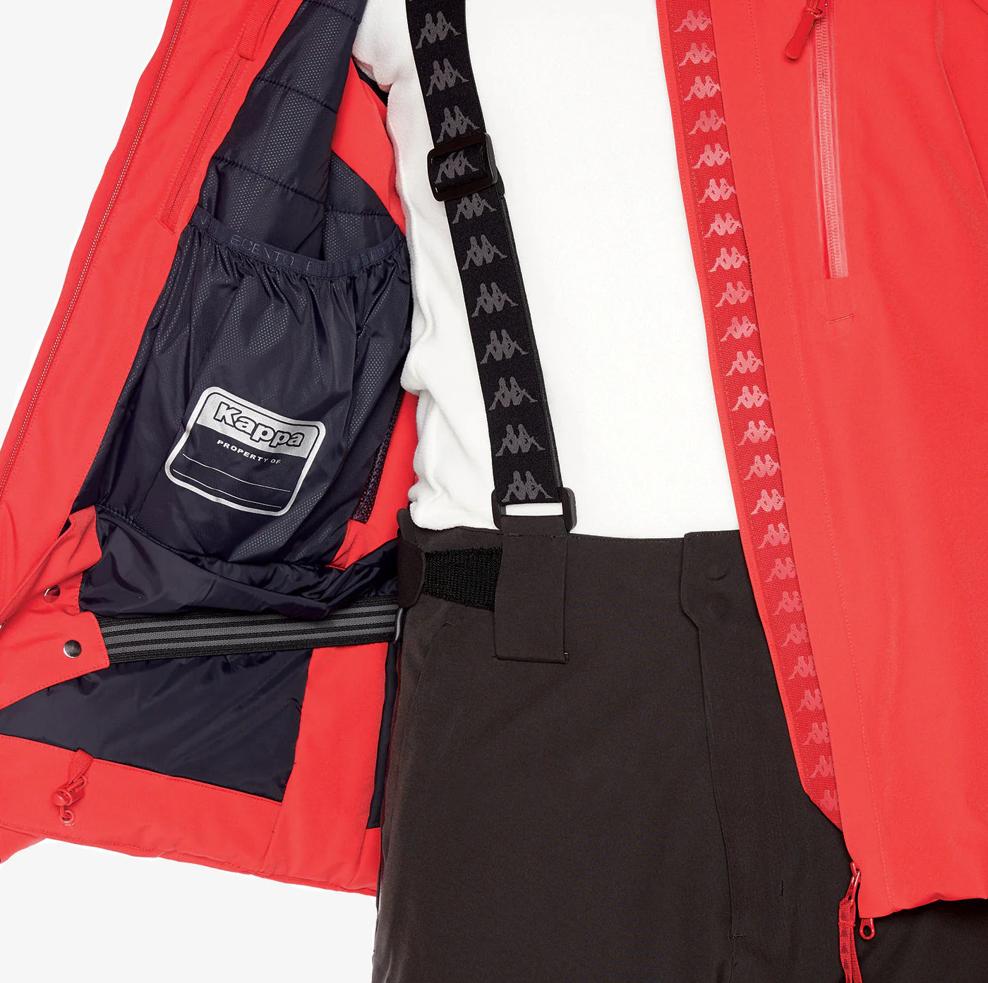 Giubbotto da sci 6Cento 611P US - Rosso