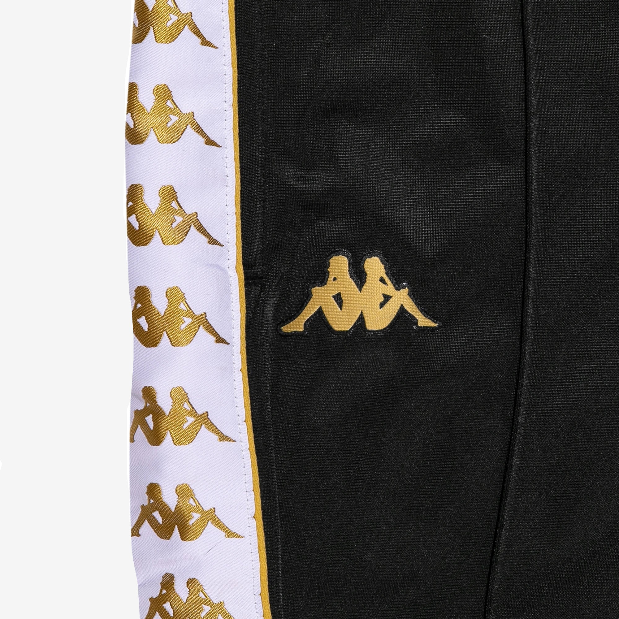 Pantaloni Slim Rastoria 222 - Nero Giallo Oro Bianco Ricco