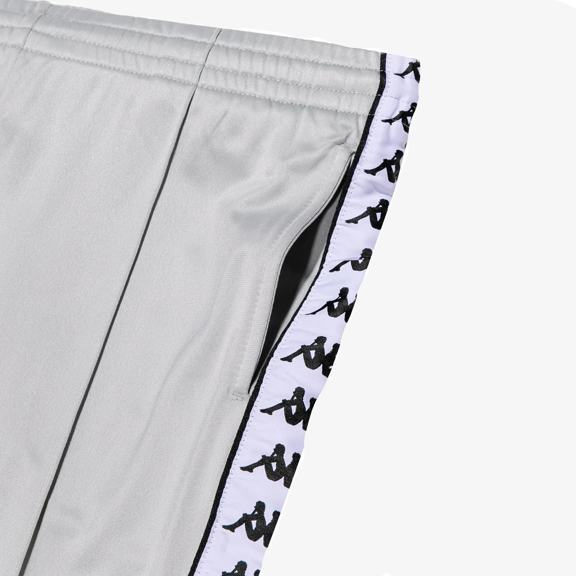 Pantaloni Slim Rastoria 222 - Grigio Chiaro Bianco Nero