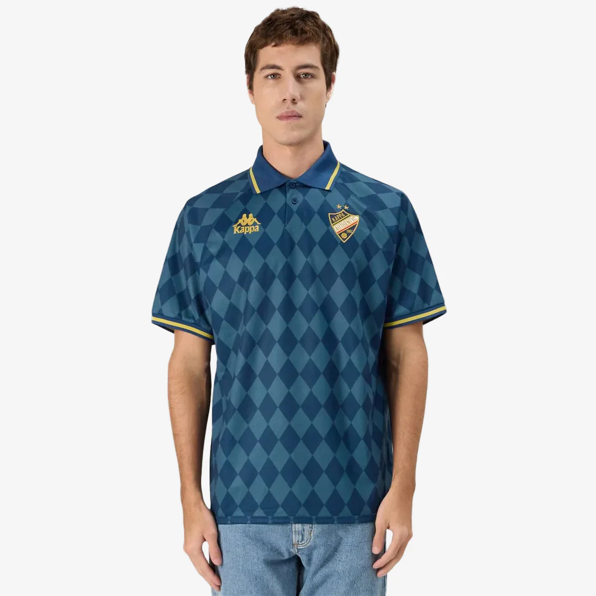 Polo Nekoda Autentico - Blu Dk Giallo Oro Ricco