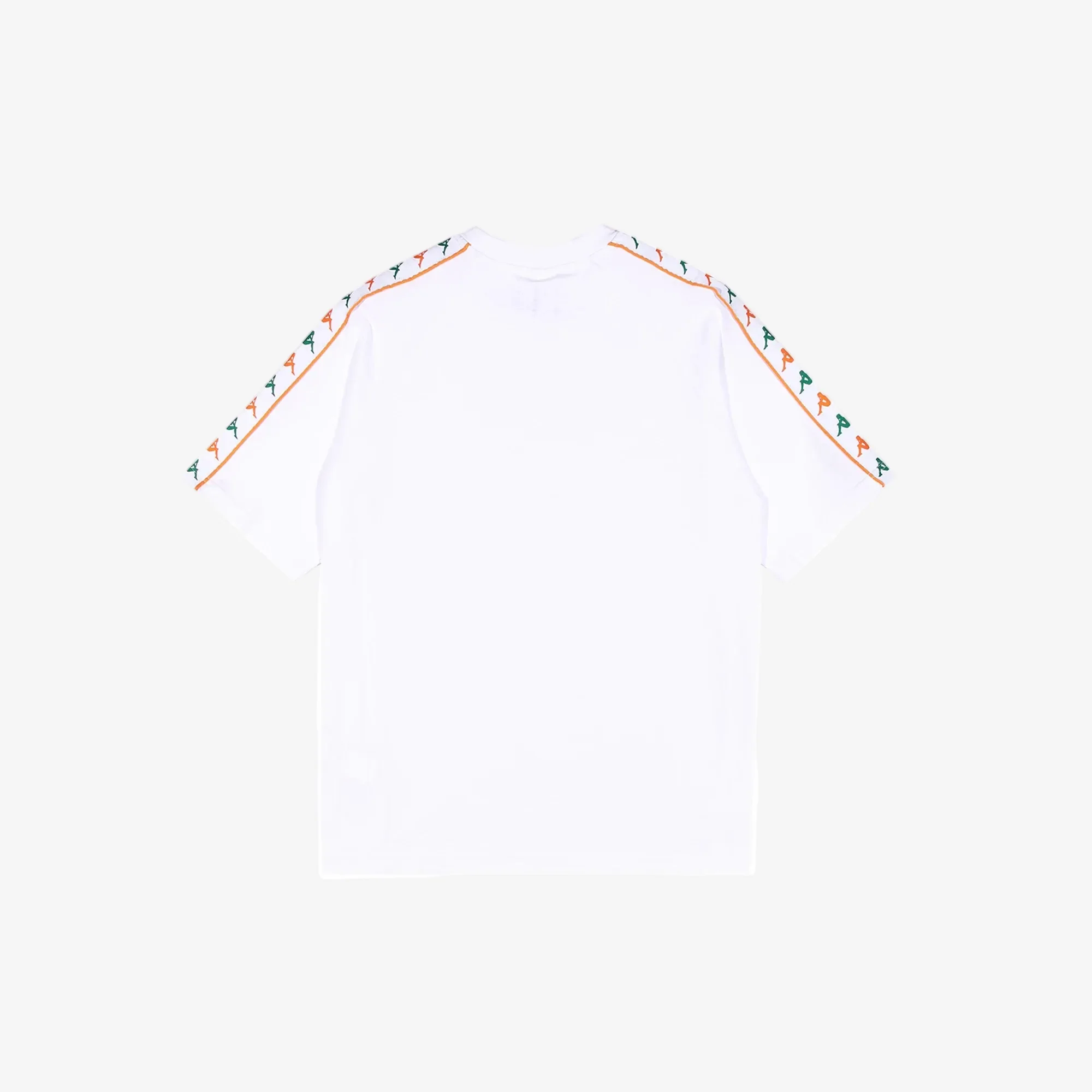 T-shirt Banda Ninon 222 - Bianco Verde Arancione